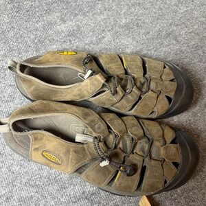 KEEN Mens Newport H2 Brown Water Hiking‎ Sandals Size 14 USA